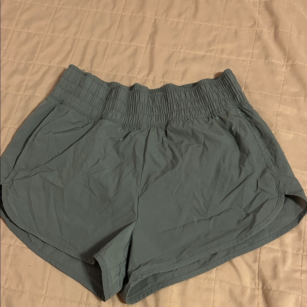 PINK grey athletic shorts